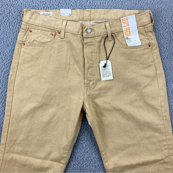 Levi's Fresh Premium Men's Straight Leg Button Fly Jeans Size: 36 - Picture 3 of 16